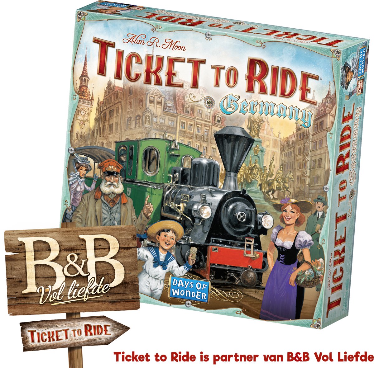 Bicket Asmodee per cavalcare il gioco da tavolo in Germania