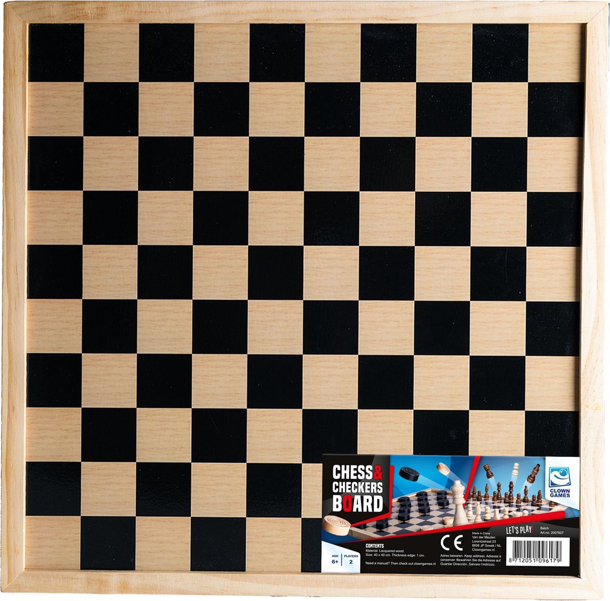 Clown Games Dam Chessboard