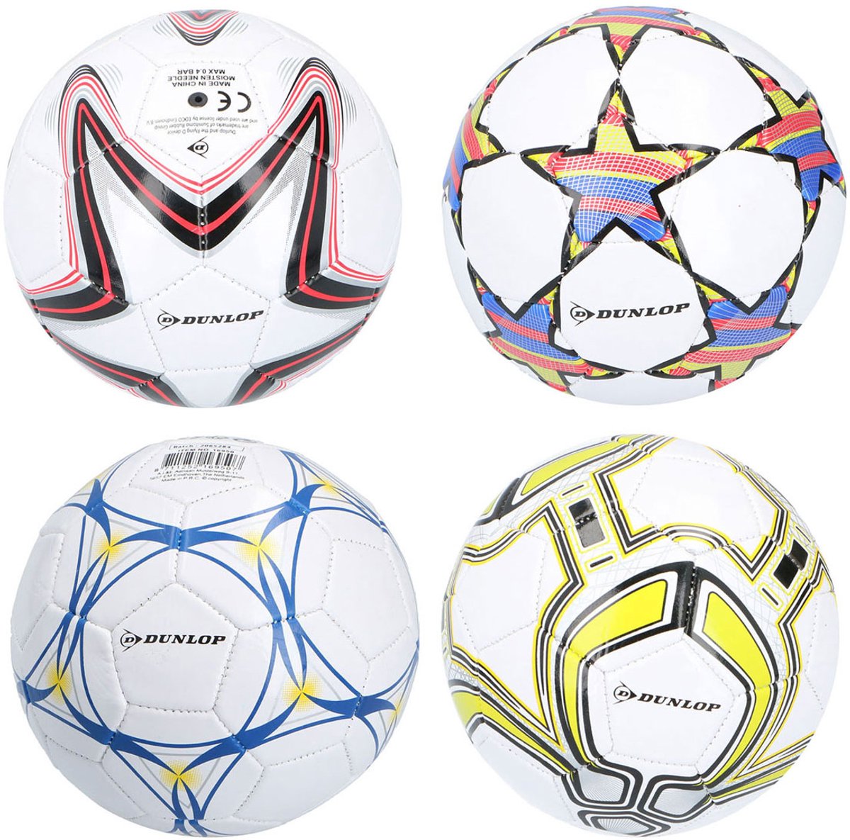 Dunlop Football con impresión, 15 cm
