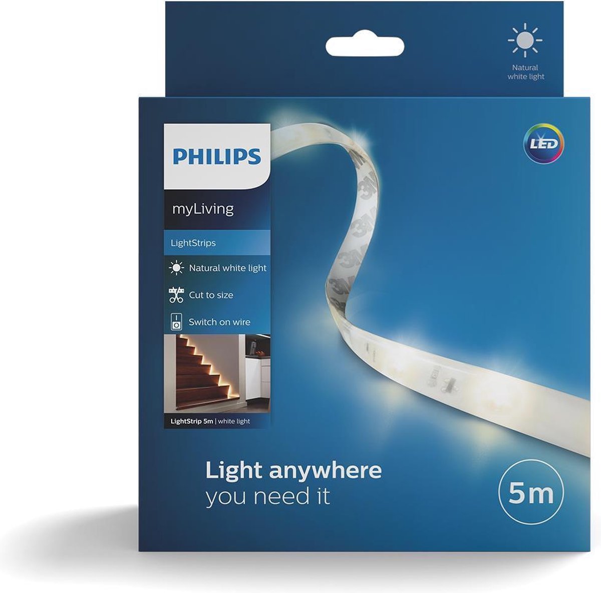 Philips LED light strips - white light - 5m