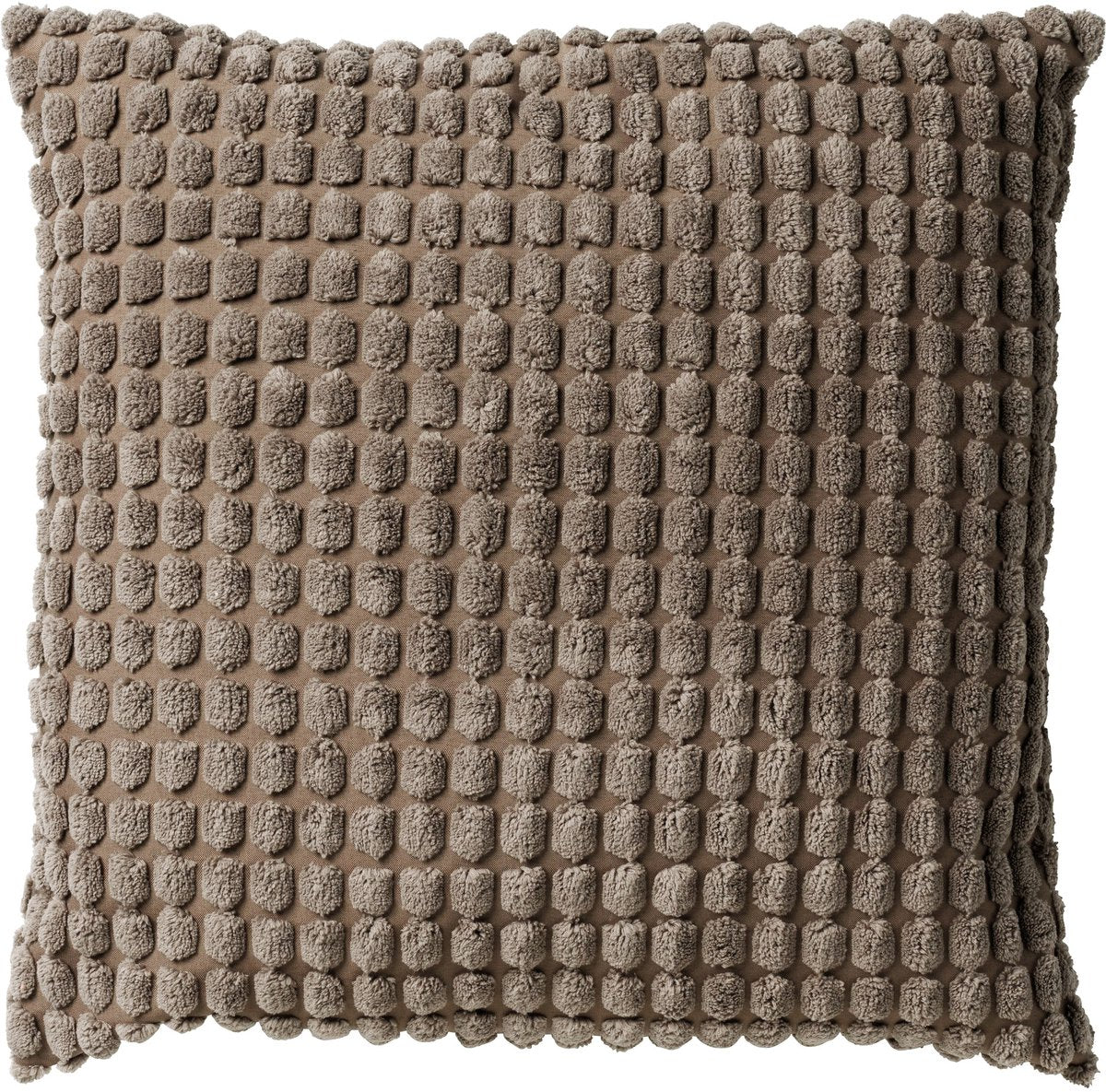 Arredamento olandese Roma - cuscino decorativo 45x45 cm - tinta unita - struttura 3D - legni - tortora - incluso cuscino interno - cuscini di lusso per divano del soggiorno