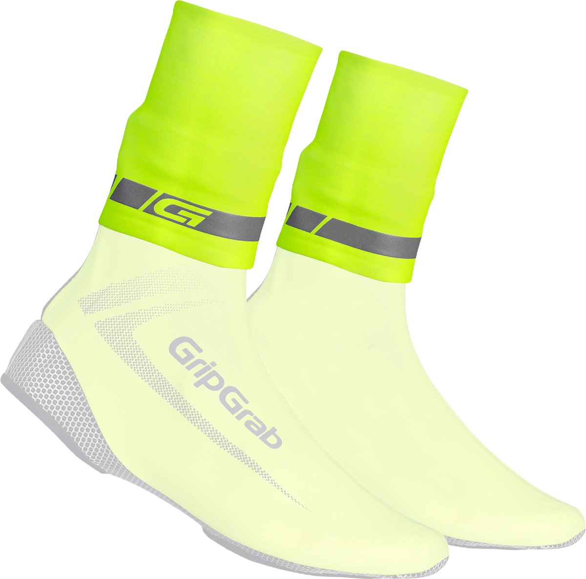 Gripgrab Cyclingaitor Hi-Vis - polaina de tobillo