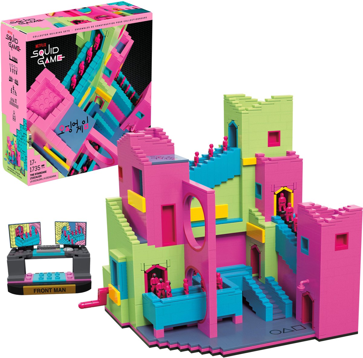 Mattel gioco di calamari mega costruzione set gioco di calamari kit di costruzione di scale