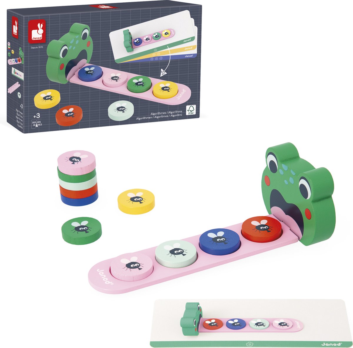 Janod - pedagogia - il gioco della rana con algoritmo