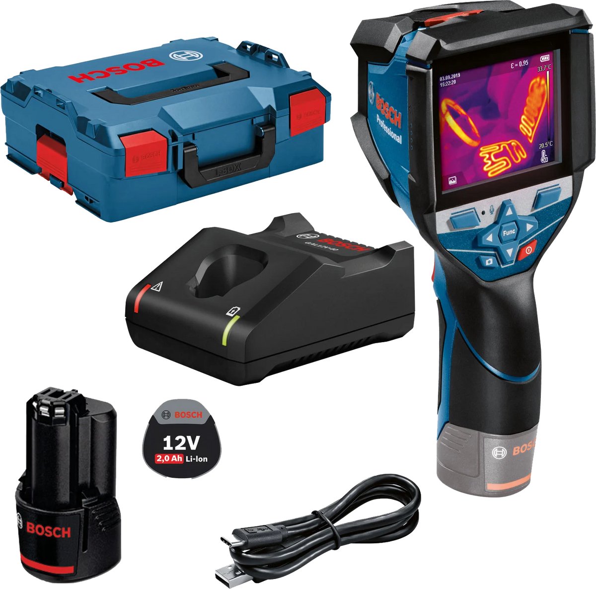 Bosch professional gtc 600 c - termocamera