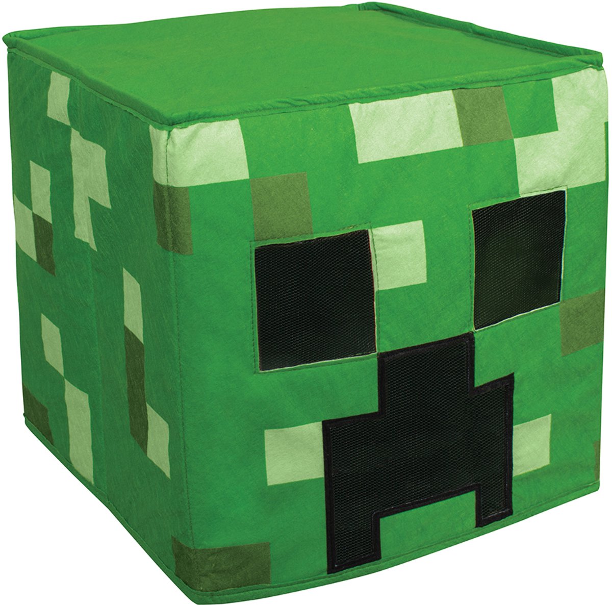 Disfraz de tocado de enredadera de minecraft - cabeza de bloque