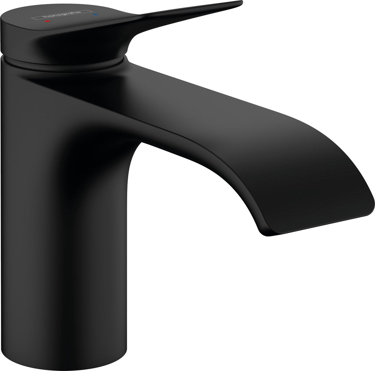 Hansgrohe Vivinis Miscelatore monocomando lavabo 80 Miscelatore monocomando lavabo 80 senza scarico nero opaco