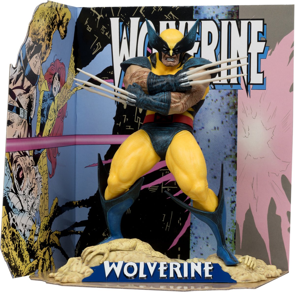 Mcfarlane juguetes marvel collection - figura - wv5 wolverine (wolverine #85)
