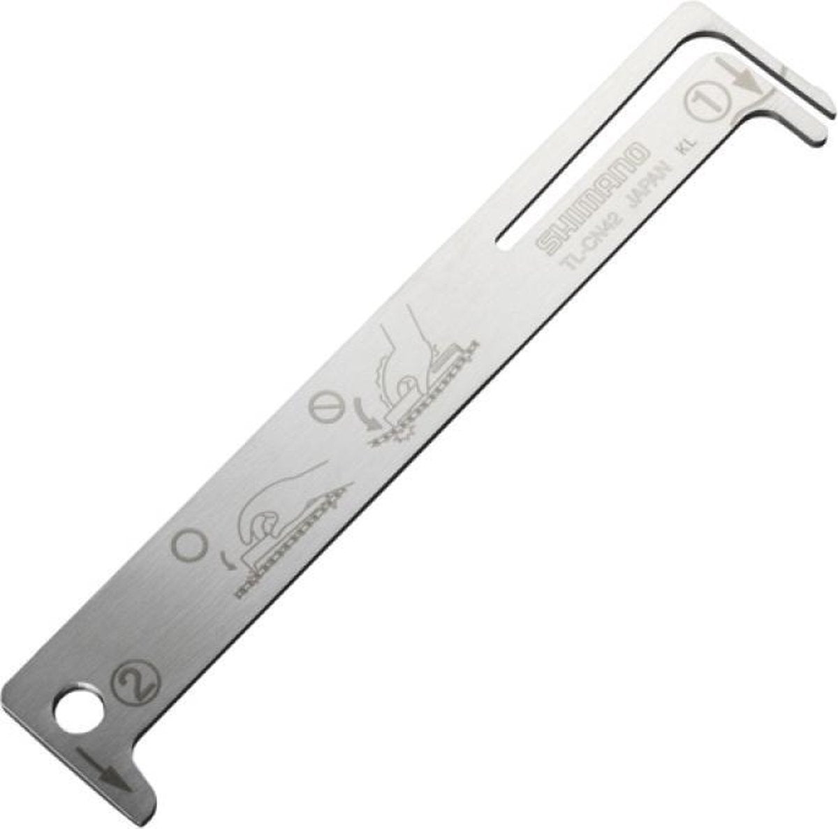 Misuratore a catena Shimano TL-CN42 Y12160000 Indicatore