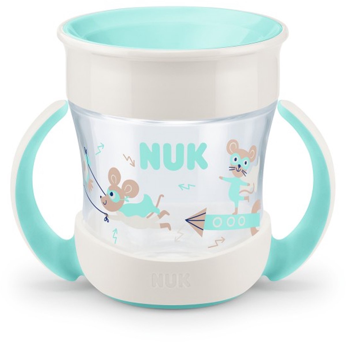 Bicchiere Nuk Mini Magic Cup bianco 6+m