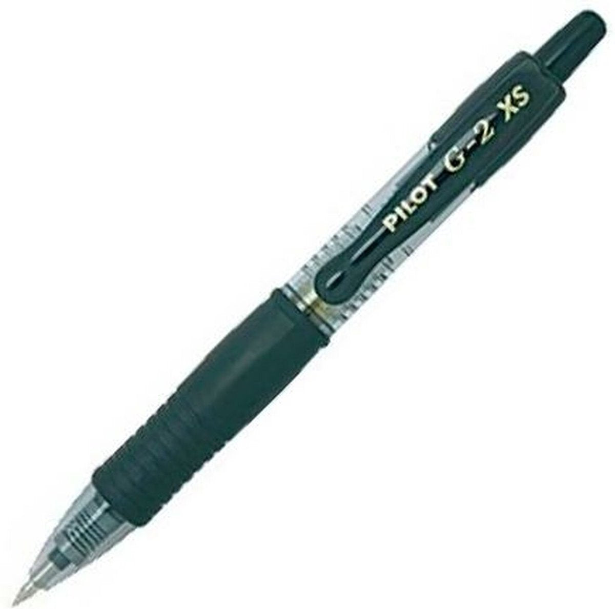 Pilot pen roller g-2 xs retrattile nero 0,4 mm (12 pezzi)