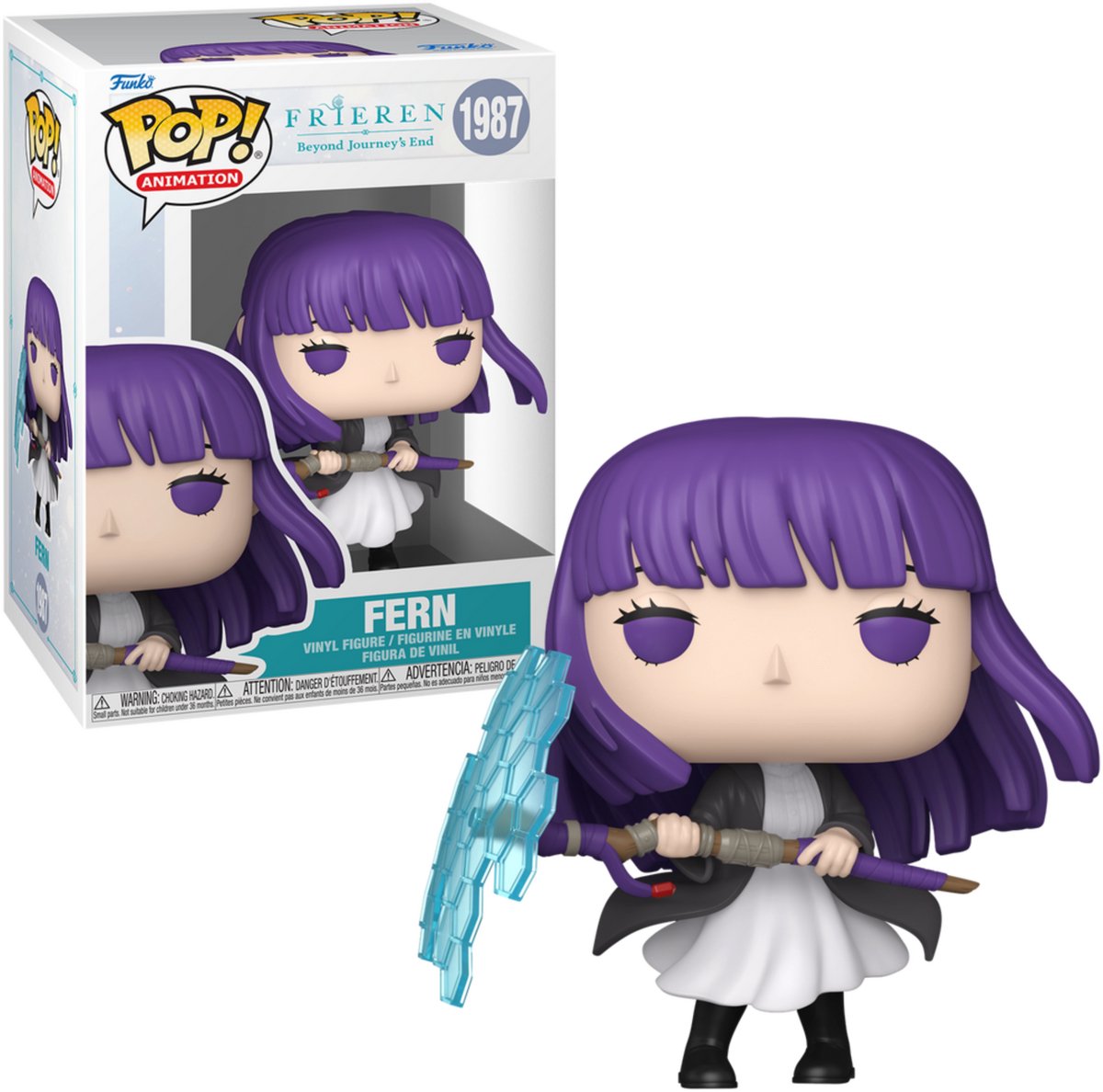 Funko frieren figura de vinilo helecho 1987 pop unisex! - neutro - estándar