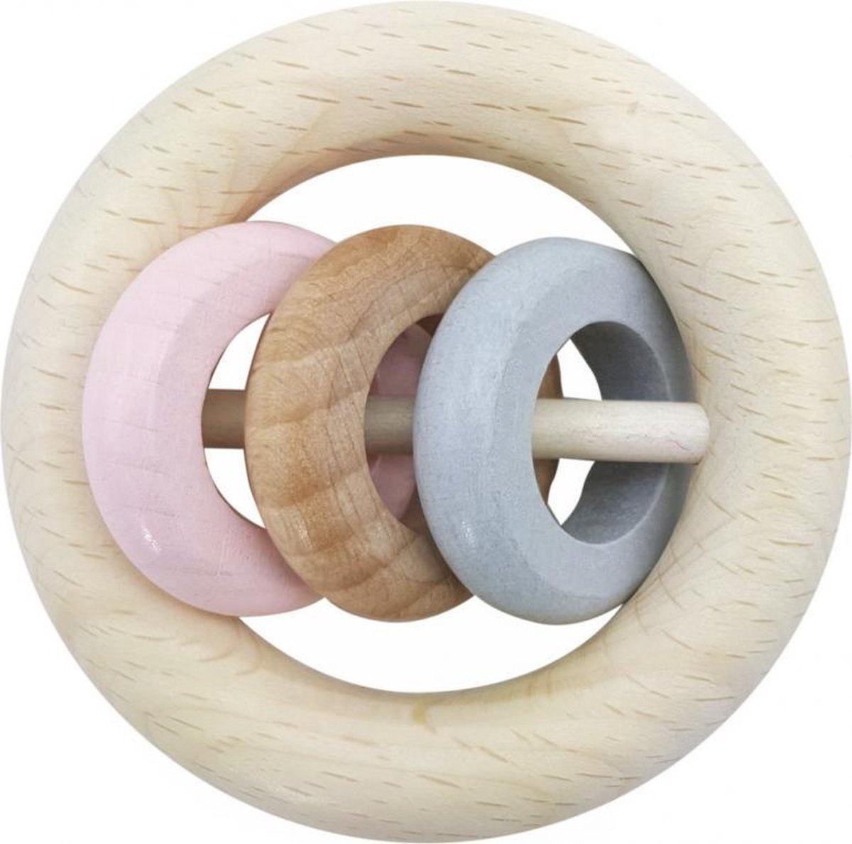 Sonaglio Hess con 3 anelli (rosa naturale)