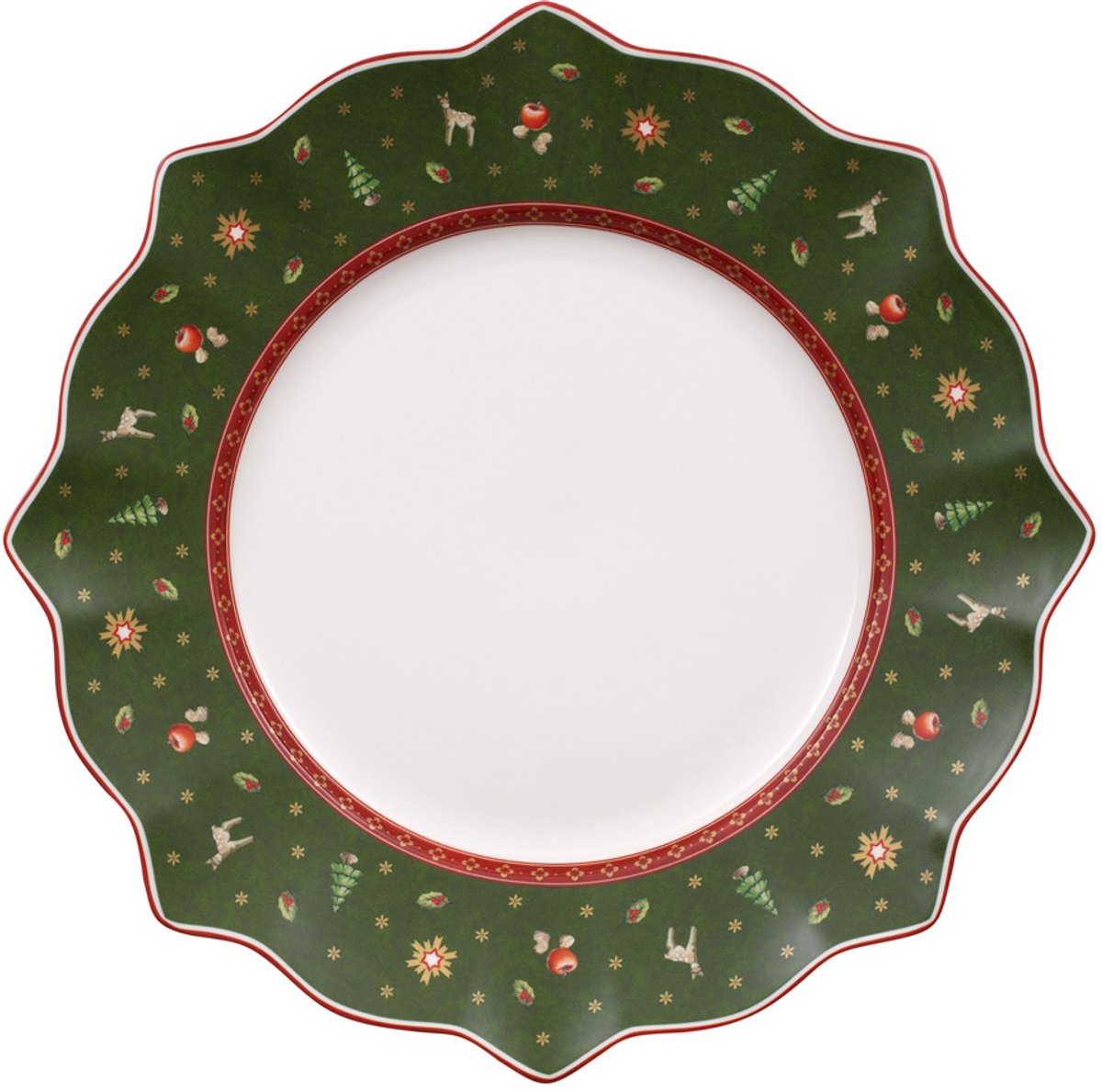 Villeroy boch villeroy en boch dinerbord toy’s delight dinerbord - 29cm - kerst