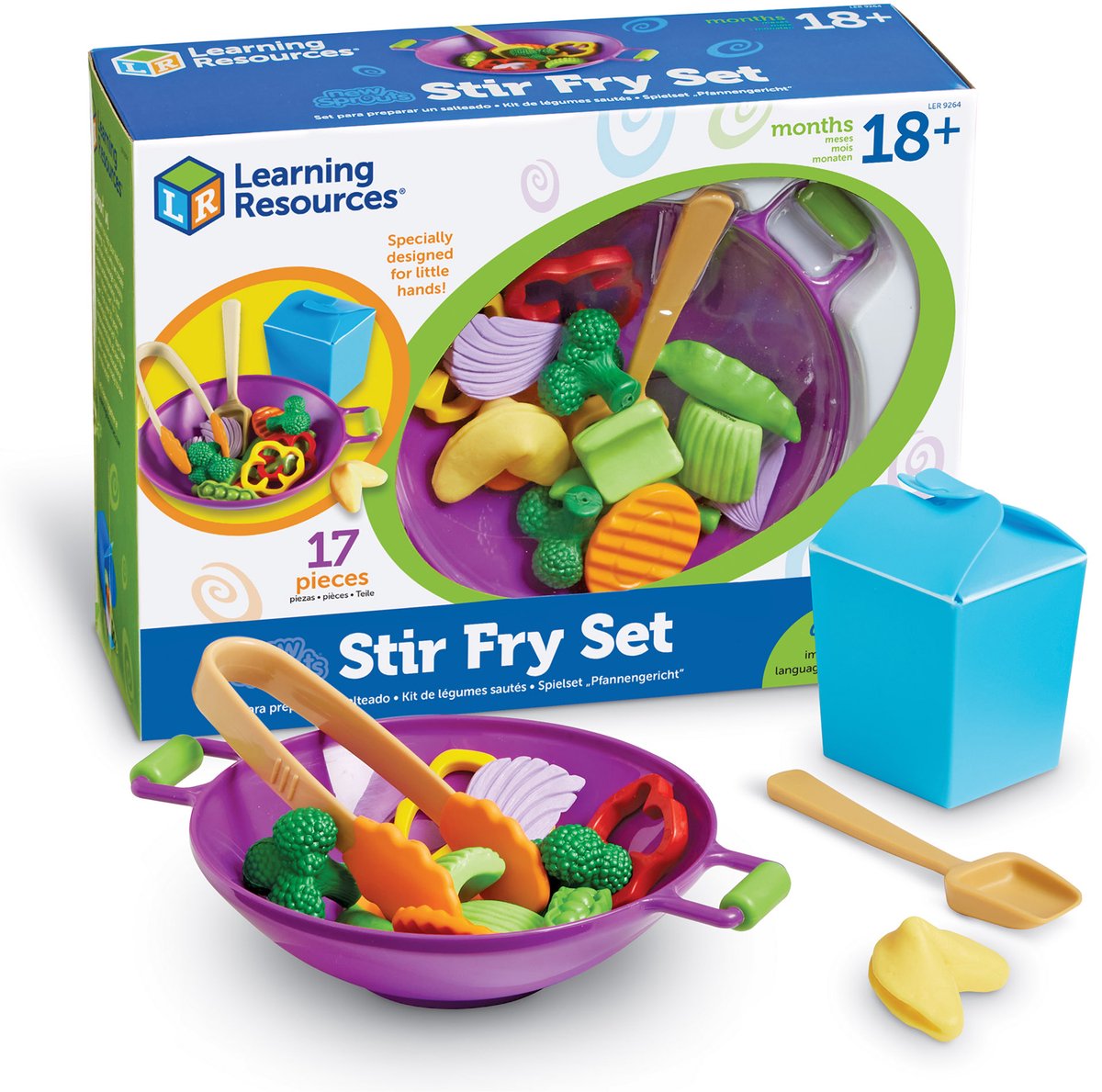Learning resources speelgoed wokset - new sprouts stir fry set. - 3+