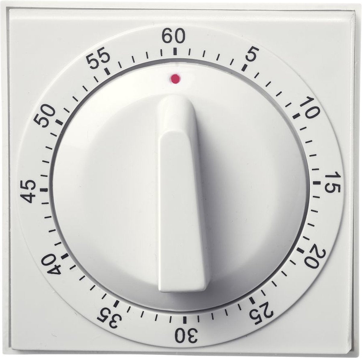 Timer Westmark, meccanico, per 60 minuti, look retrò, plastica, retrò, bianco nero, 10982260