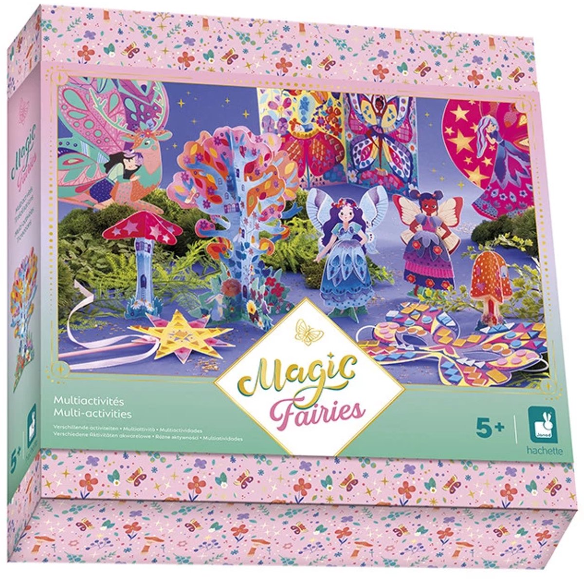Janod - hadas mágicas - set multiactividad - paquete creativo