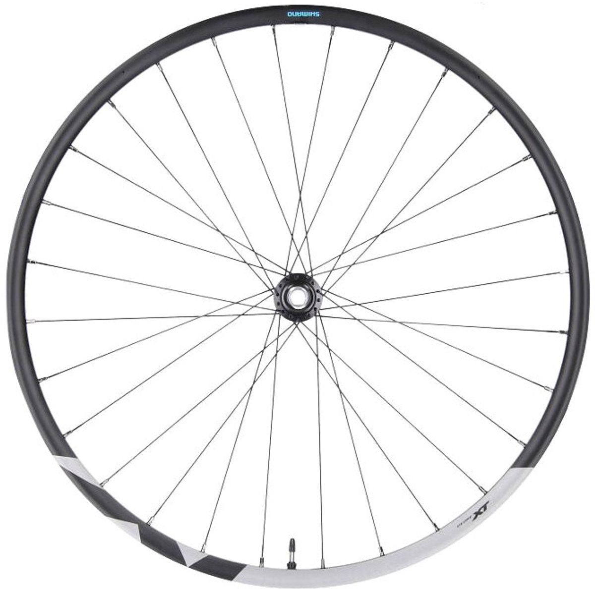 Ruota posteriore Shimano Deore XT M8120 29 pollici e-thru boost nera