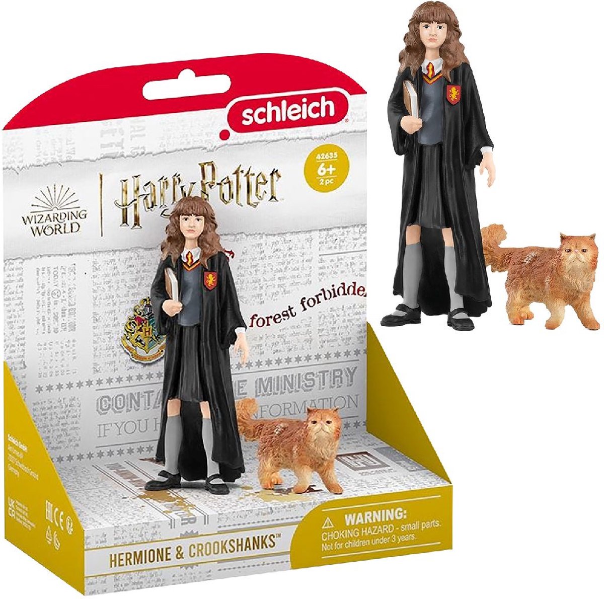 Schleich Harry Potter Hermione Granger y Knikkebeen