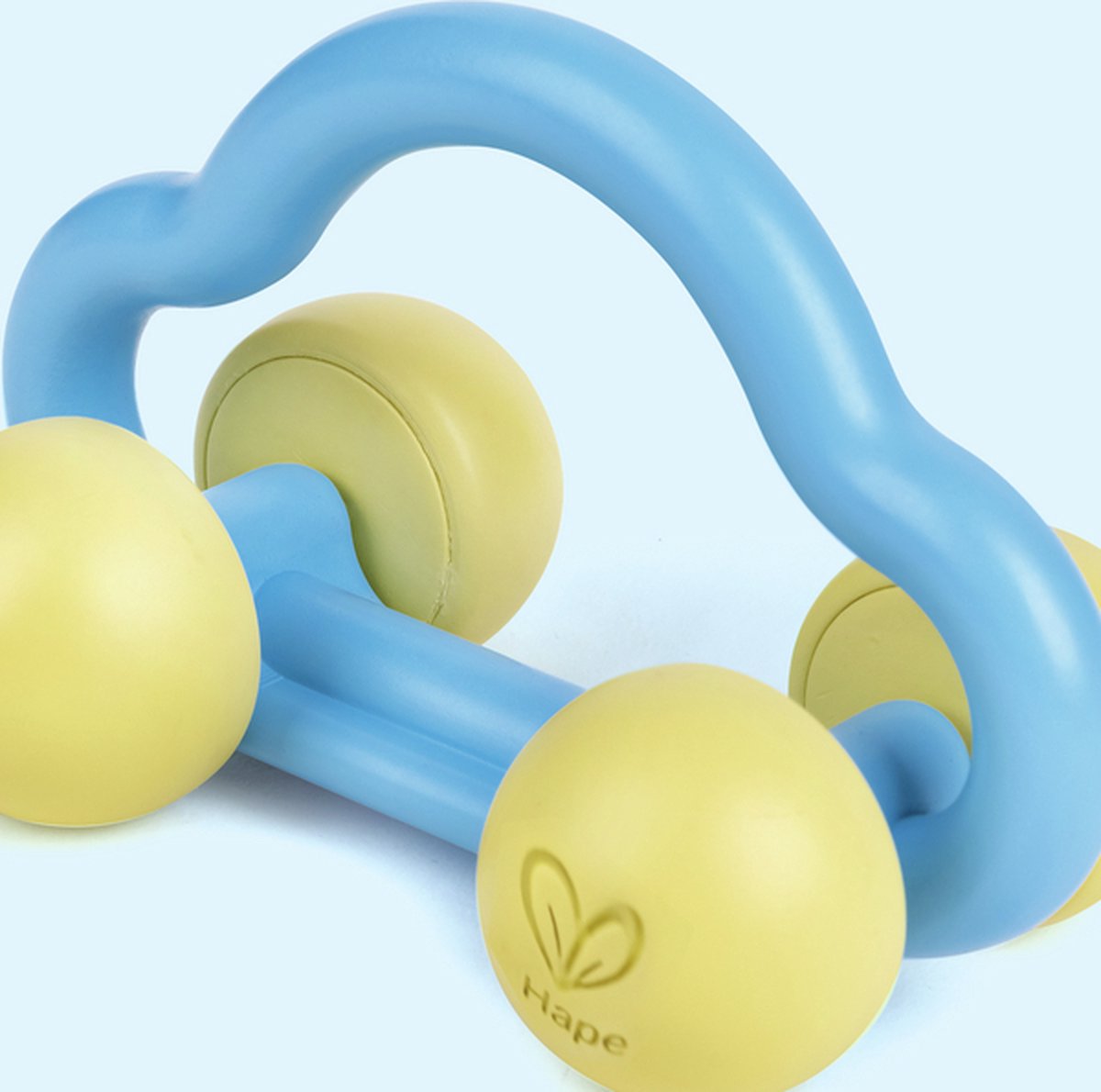 Hape coche de juguete roll rassel