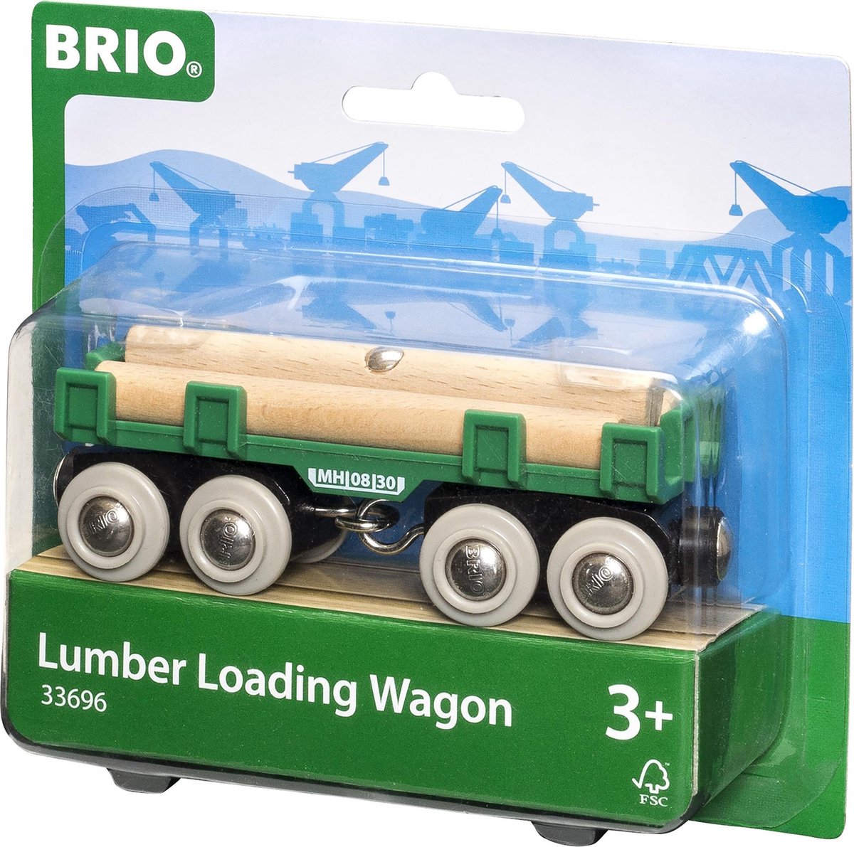 Vagón de transporte de madera Brio - 33696