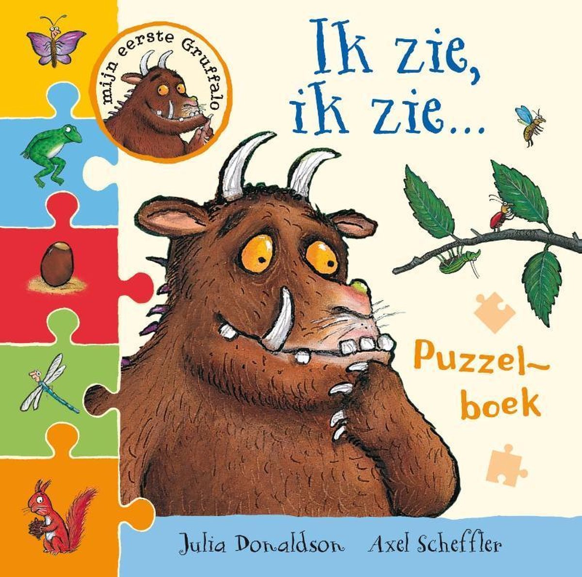 Lemniscaat ya veo, ya veo... libro de rompecabezas gruffalo