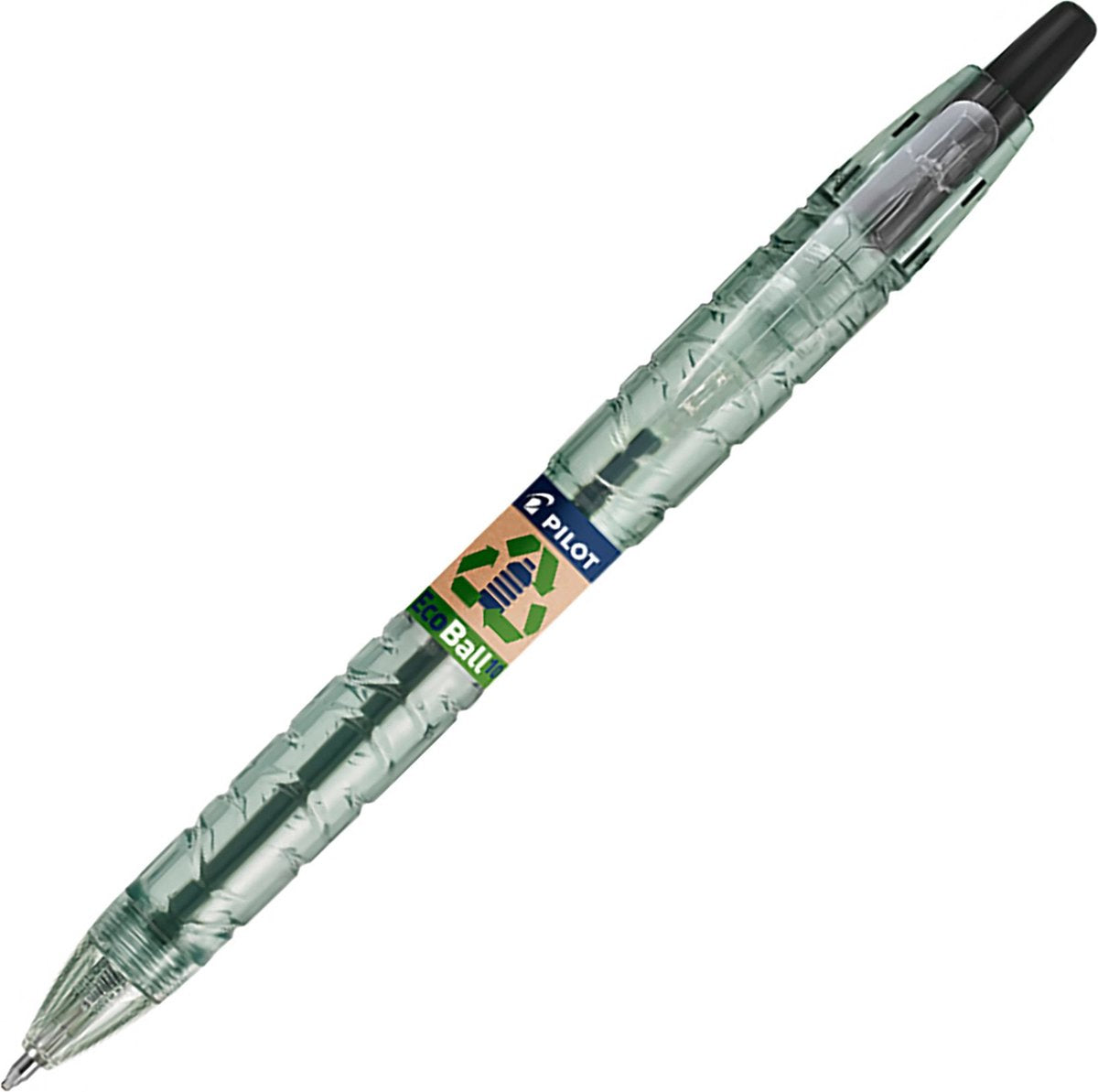 Penna a sfera Pilot begreen b2p ecoball medium nera | 10 pezzi