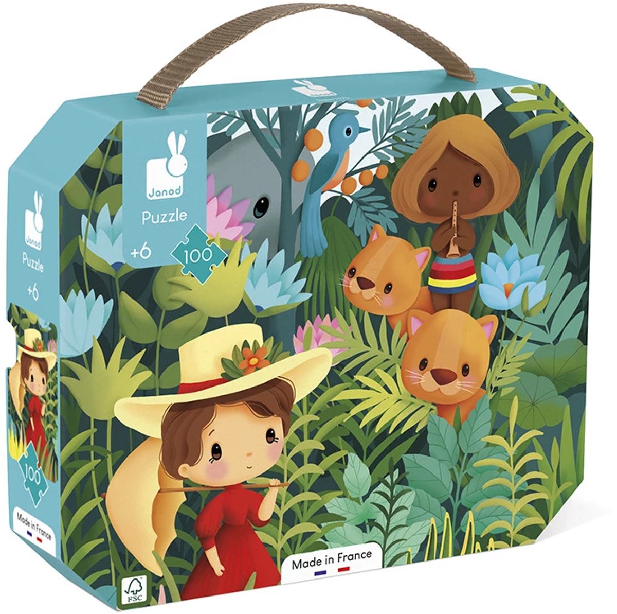 Janod - puzzle - ispirato a Rousseau