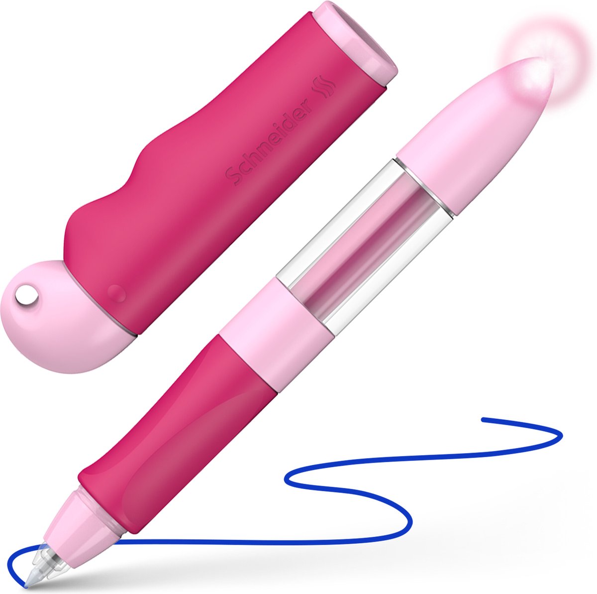 Schneider schrijfwaren schneider rollerball - base senso - roze - s-188758