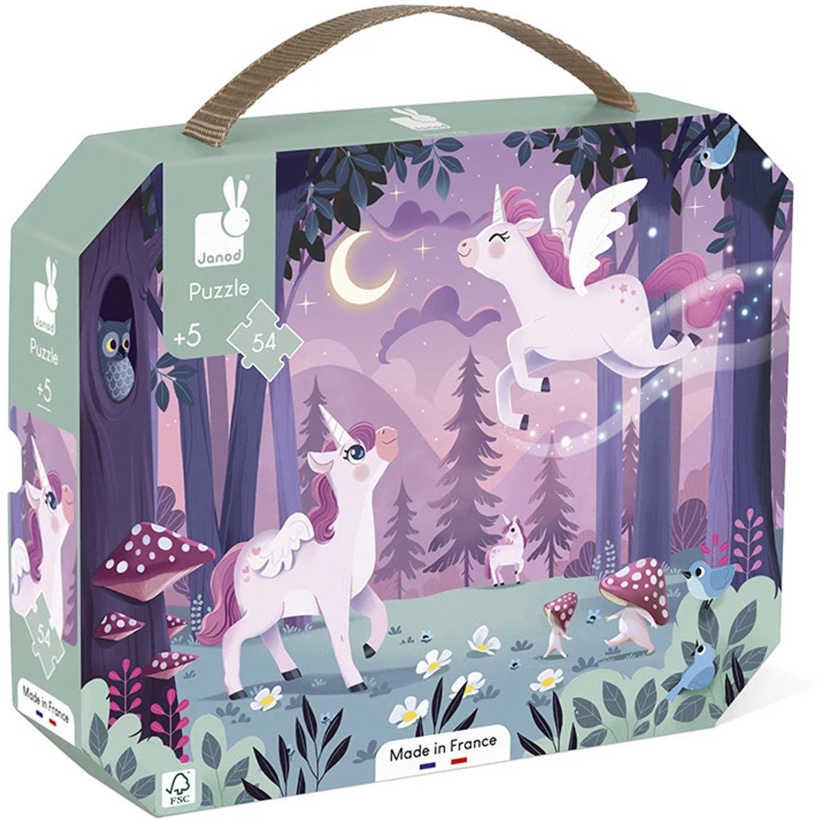 Janod - puzzle - unicorno