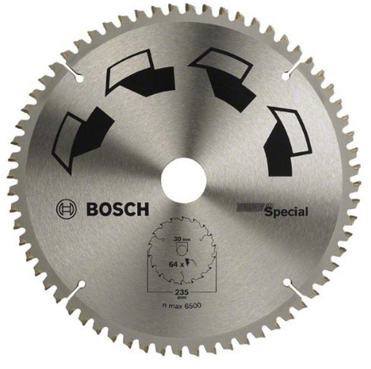 Hoja de sierra circular Bosch especial 235x30x64t (1)