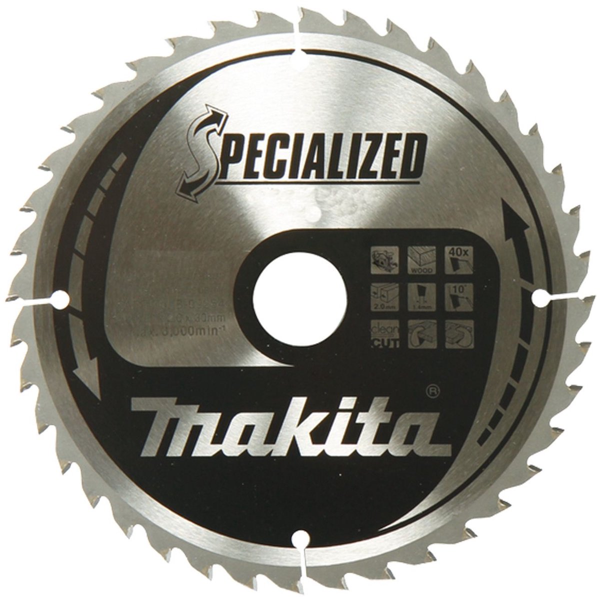 Accesorios Makita hoja de sierra circular para madera | construcción de edificios - b-33554