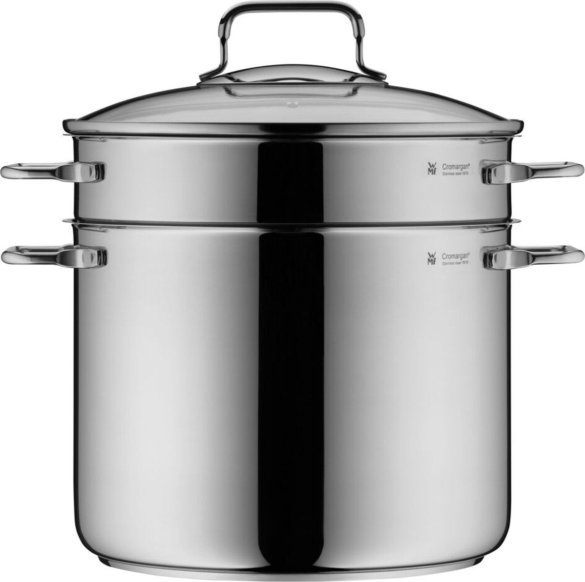Wmf - pastapan - ø24 cm - rvs - geschikt voor alle warmtebronnen - inclusief inzet