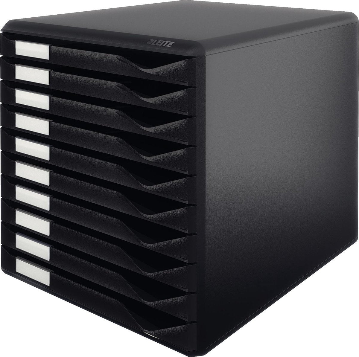 Cassettiera Leitz con 10 cassetti - nera