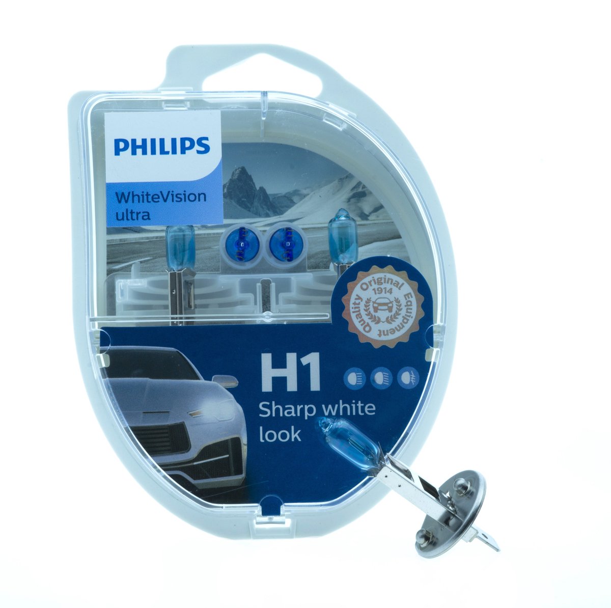 Lampada frontale Philips Whitevision Ultra Whitevision Ultra 12v 12v