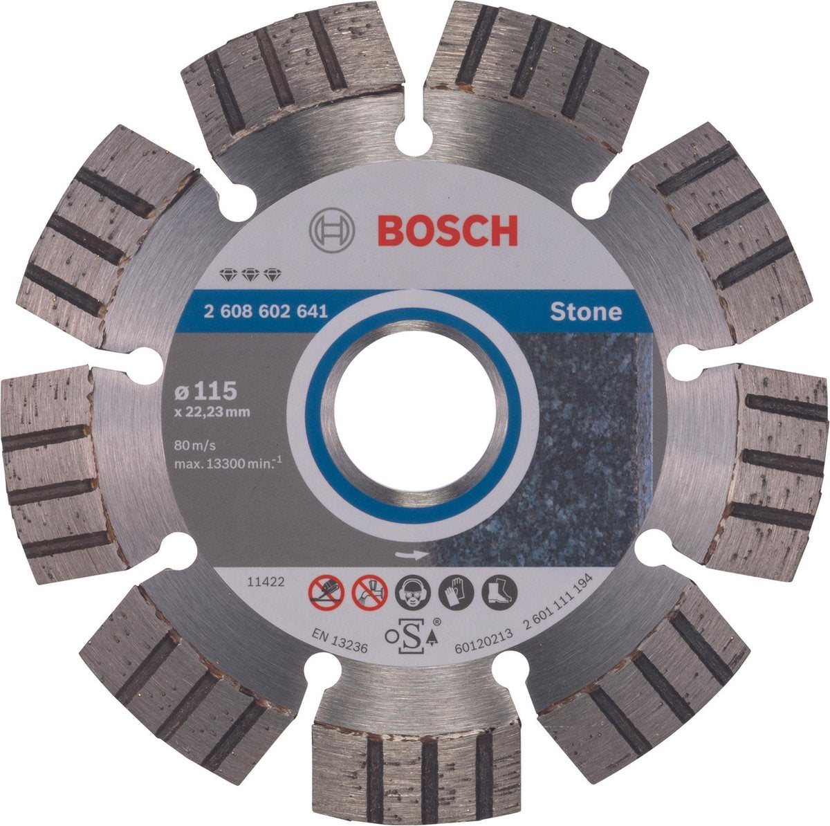 Bosch diamantschijf mejor piedra 115 22,23