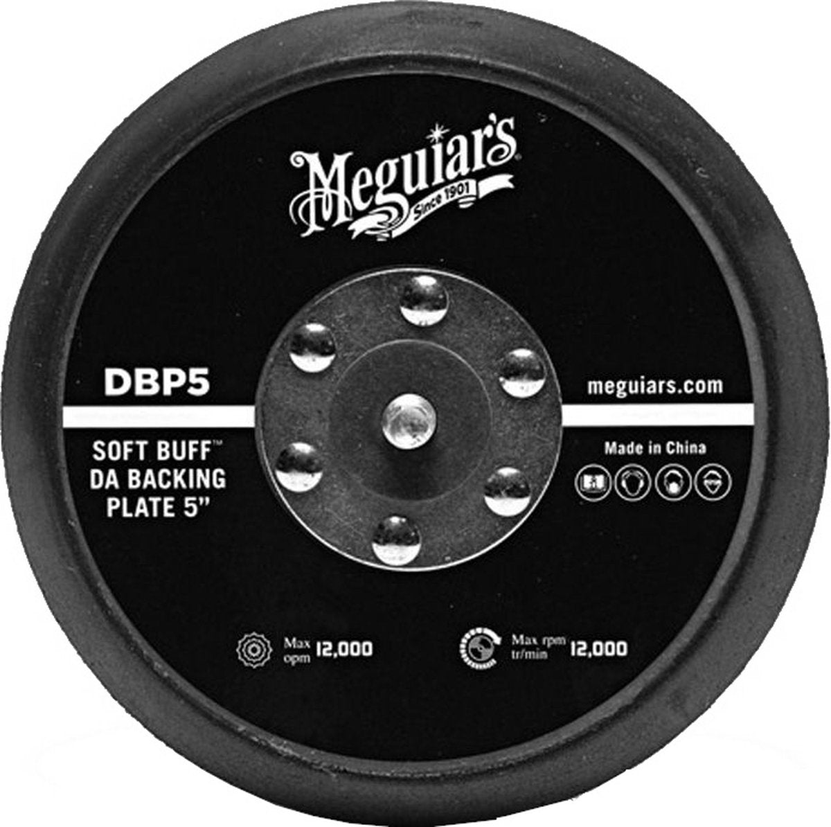 Placa de respaldo dbp5 soft buff da de Meguiar's 5 pulgadas