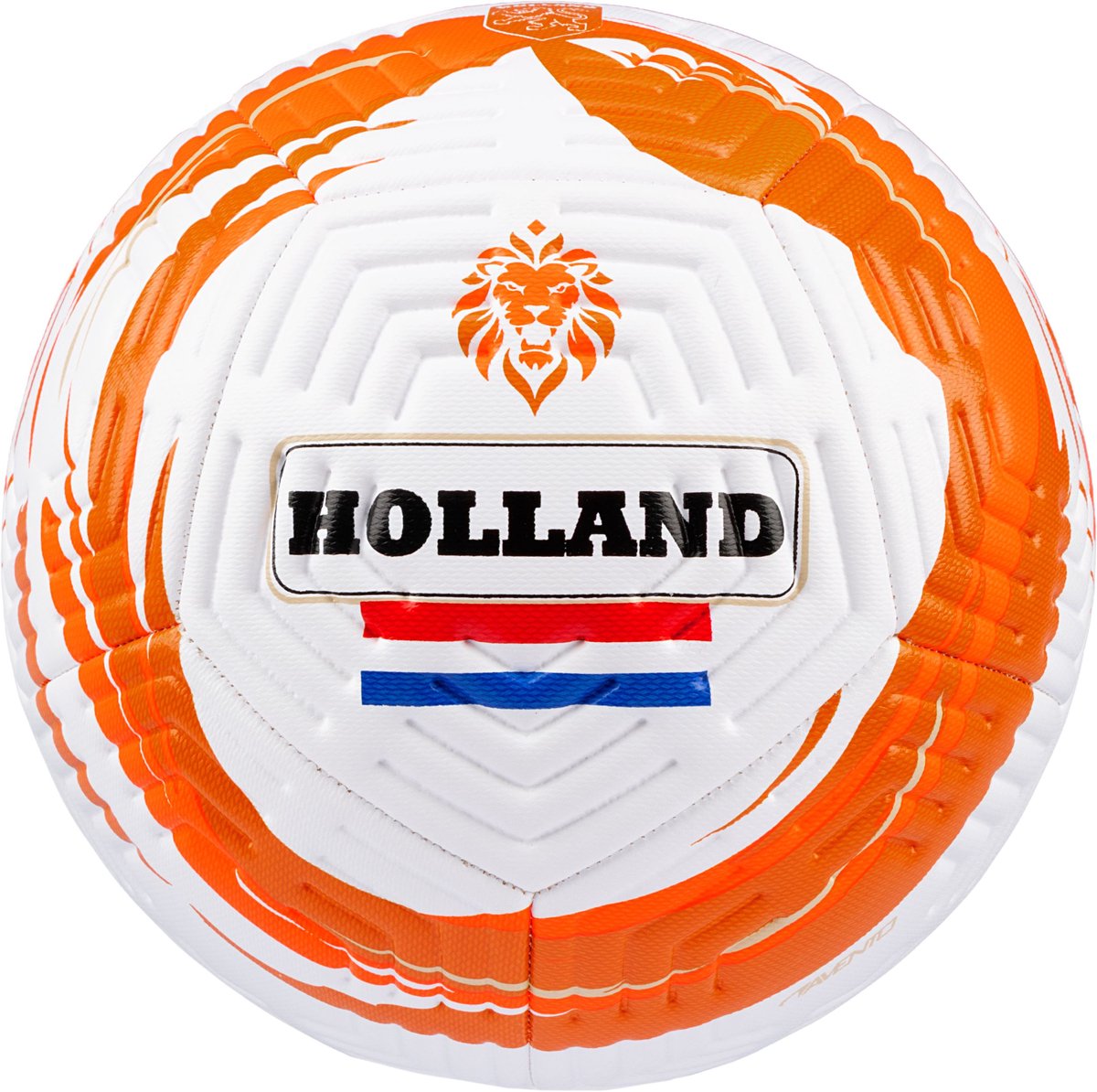 Avento voetbal - lion force - oranje - maat 5 - ⌀ ca. 22 cm - wk voetbal
