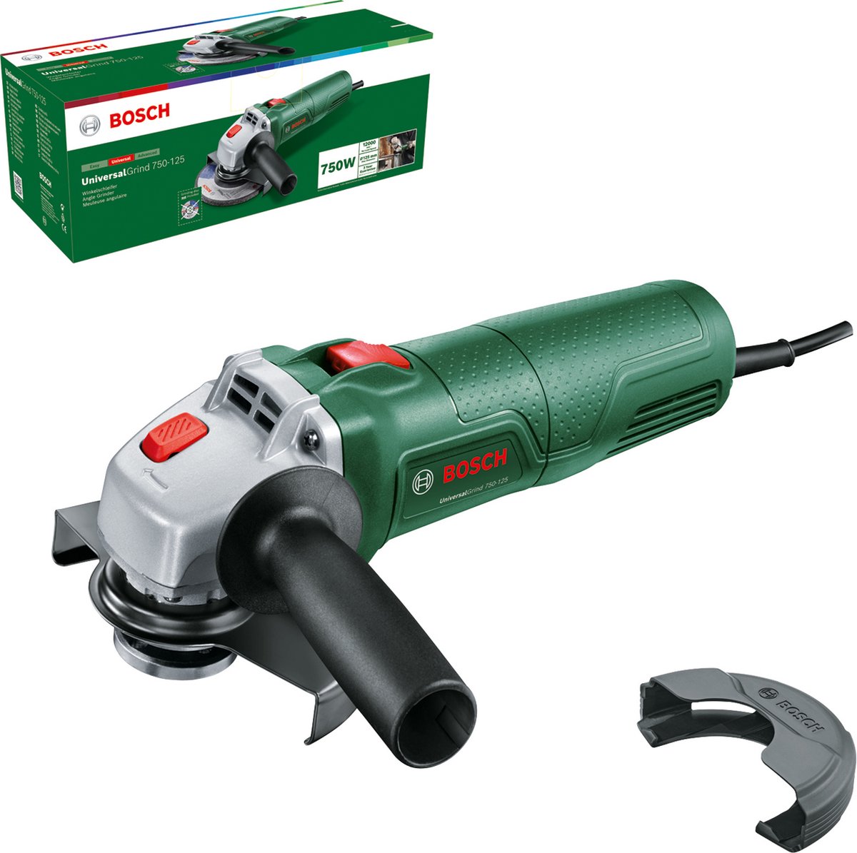 Bosch universalgrind 750-125 - amoladora angular