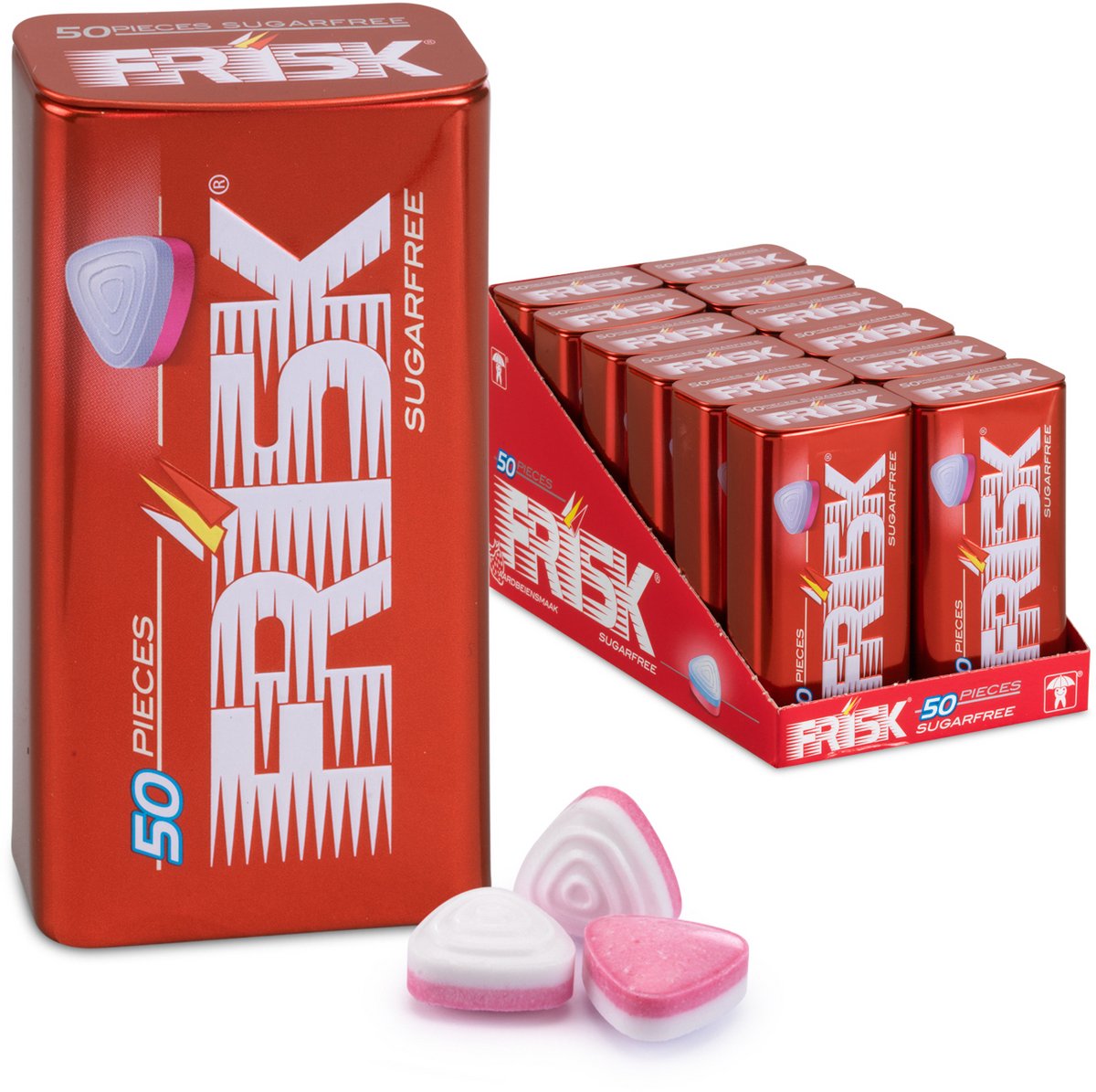 Fragola Frisk - Fresh Makers - senza zucchero - 1x12 pezzi
