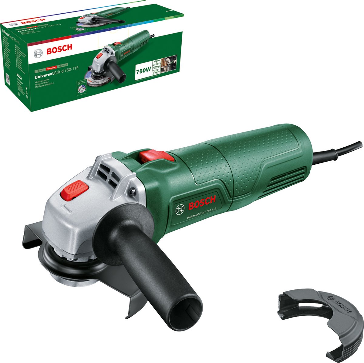 Bosch universalgrind 750-115 - amoladora angular
