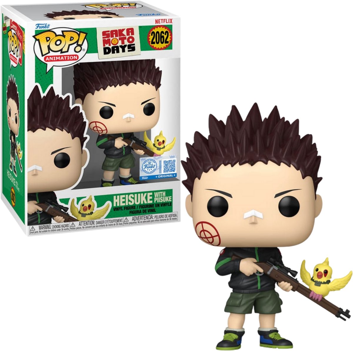 Funkopop! heisuke piisuke 2062 sakamoto days esclusivi