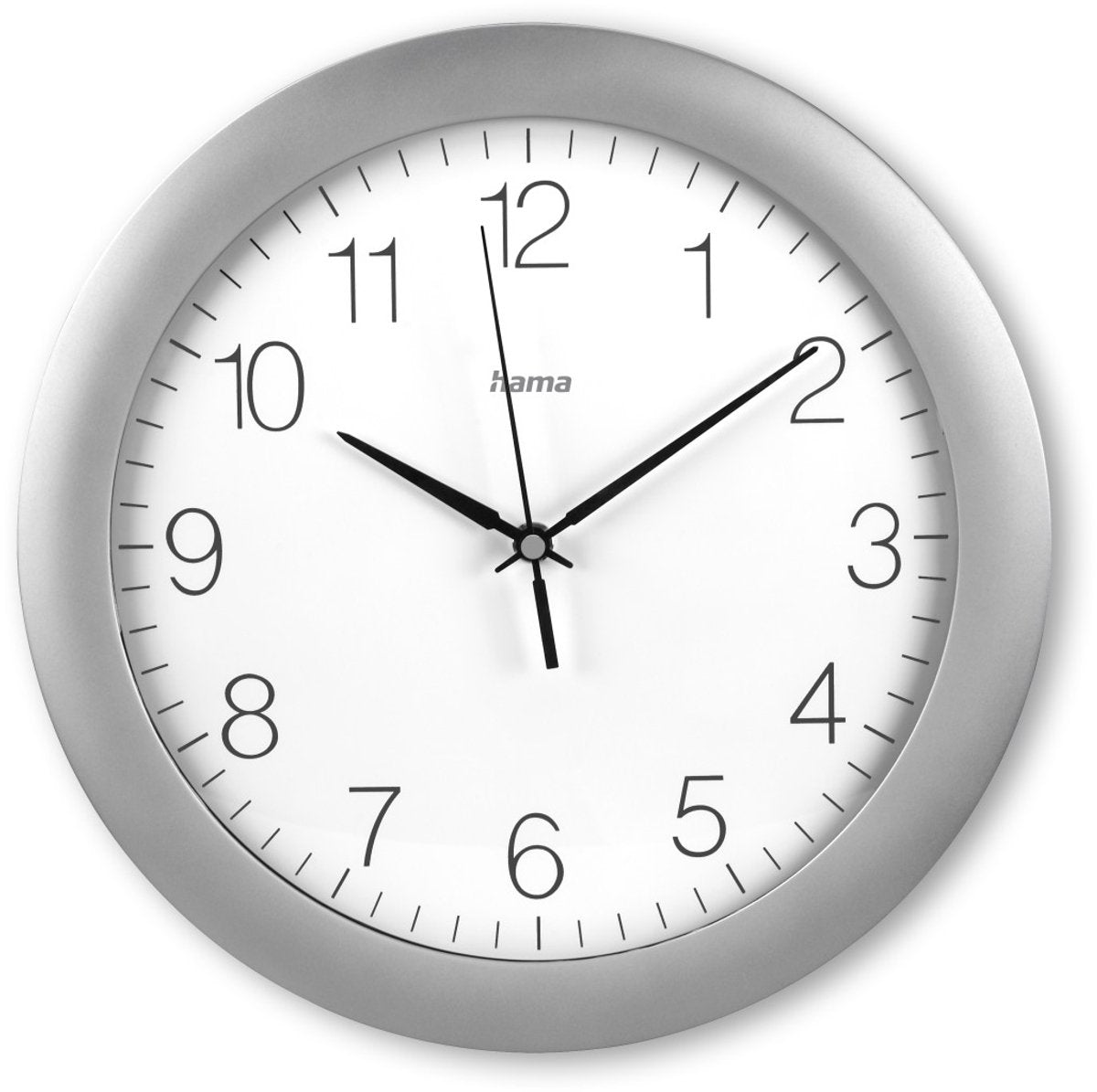 Orologio da parete Hama - Tenerife - DCF radiocontrollato - argento
