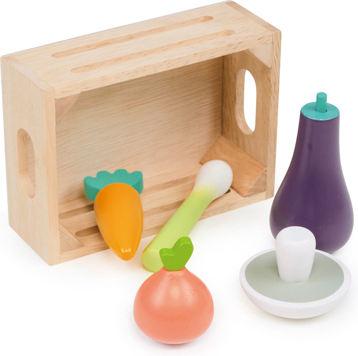 Cestino Mentari - verdure - 14,5x10,5x5 cm - 5 parti - 3 anni