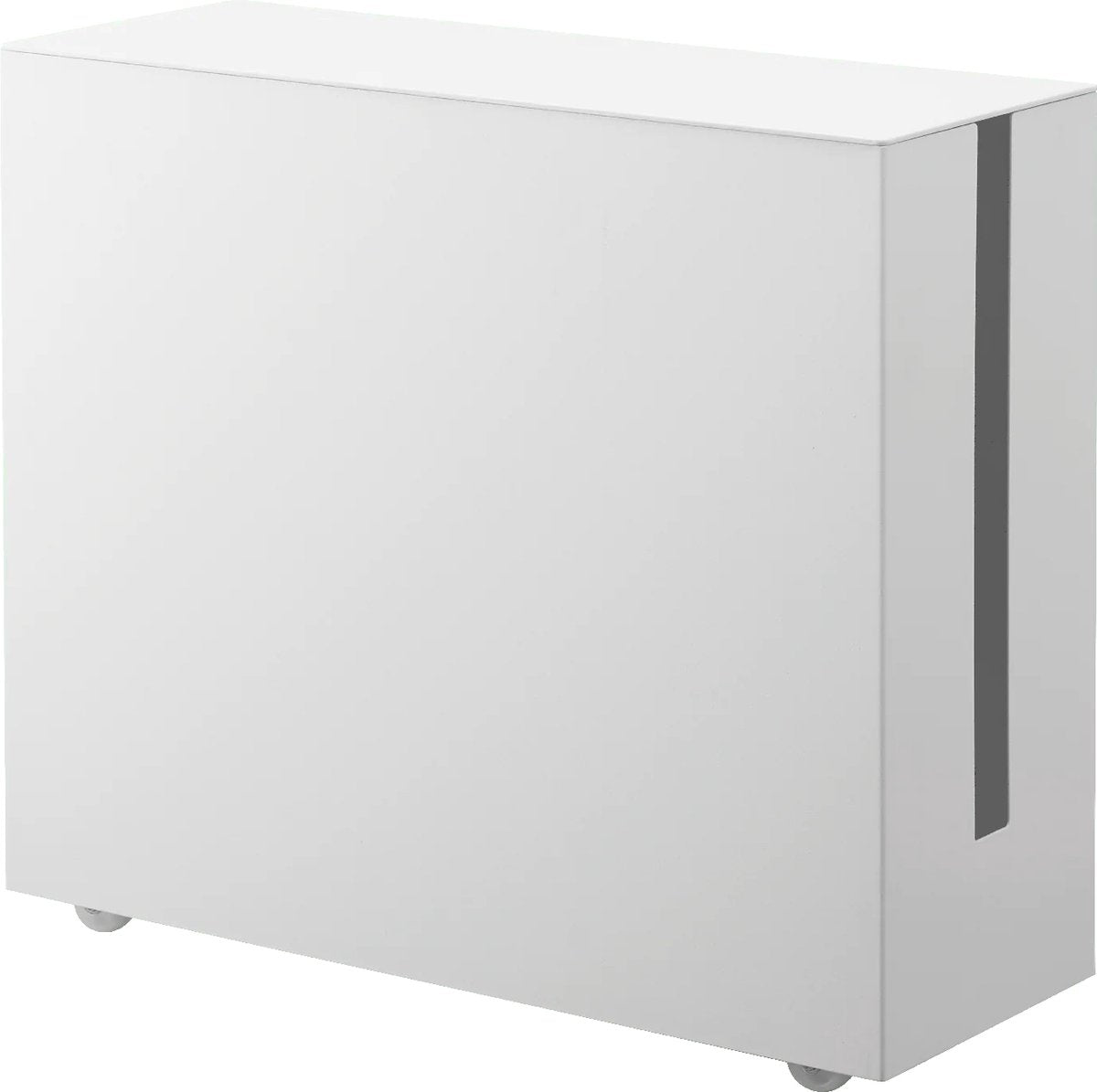 Cable box Yamazaki con ruote - torre - bianco