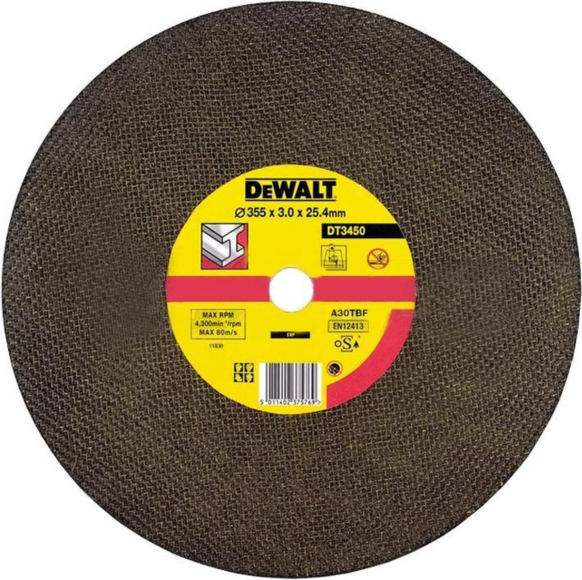 Disco da taglio Dewalt dt42800, dt3450 355mm