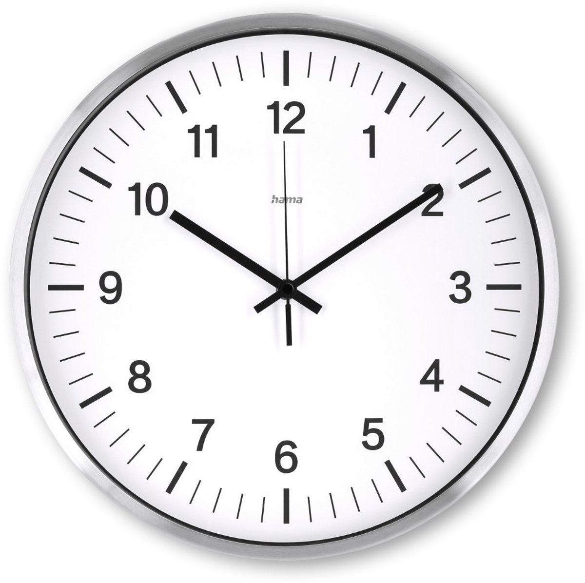 Orologio da parete Hama - Java - silenzioso - argento