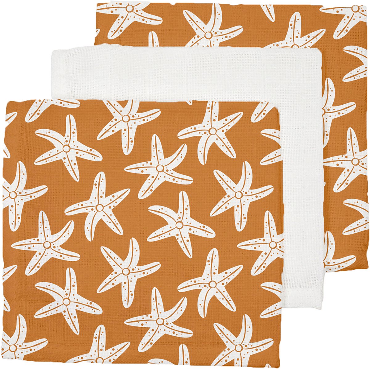 SEASTAR | Panni idrofili arancioni 25 x 25 cm - 3 pezzi