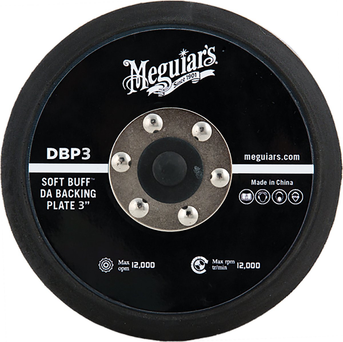 Meguiar's dbp3 da soft buff da placa de respaldo 3