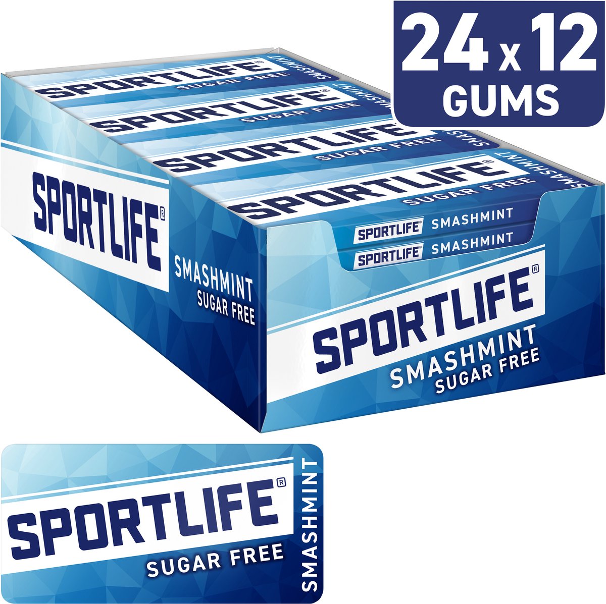 Sportlife smashmint azul (24x 18gr)
